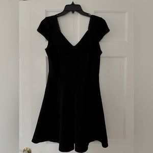 Free People Little Black Dress with Cross Back